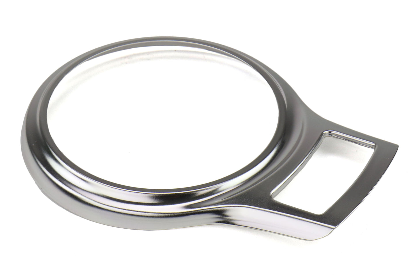 GCSGCSSHIFTTRIMSI Anodized Aluminum Shifter Plate Trim Bezel - 2013+ FR-S / BRZ-Silver,