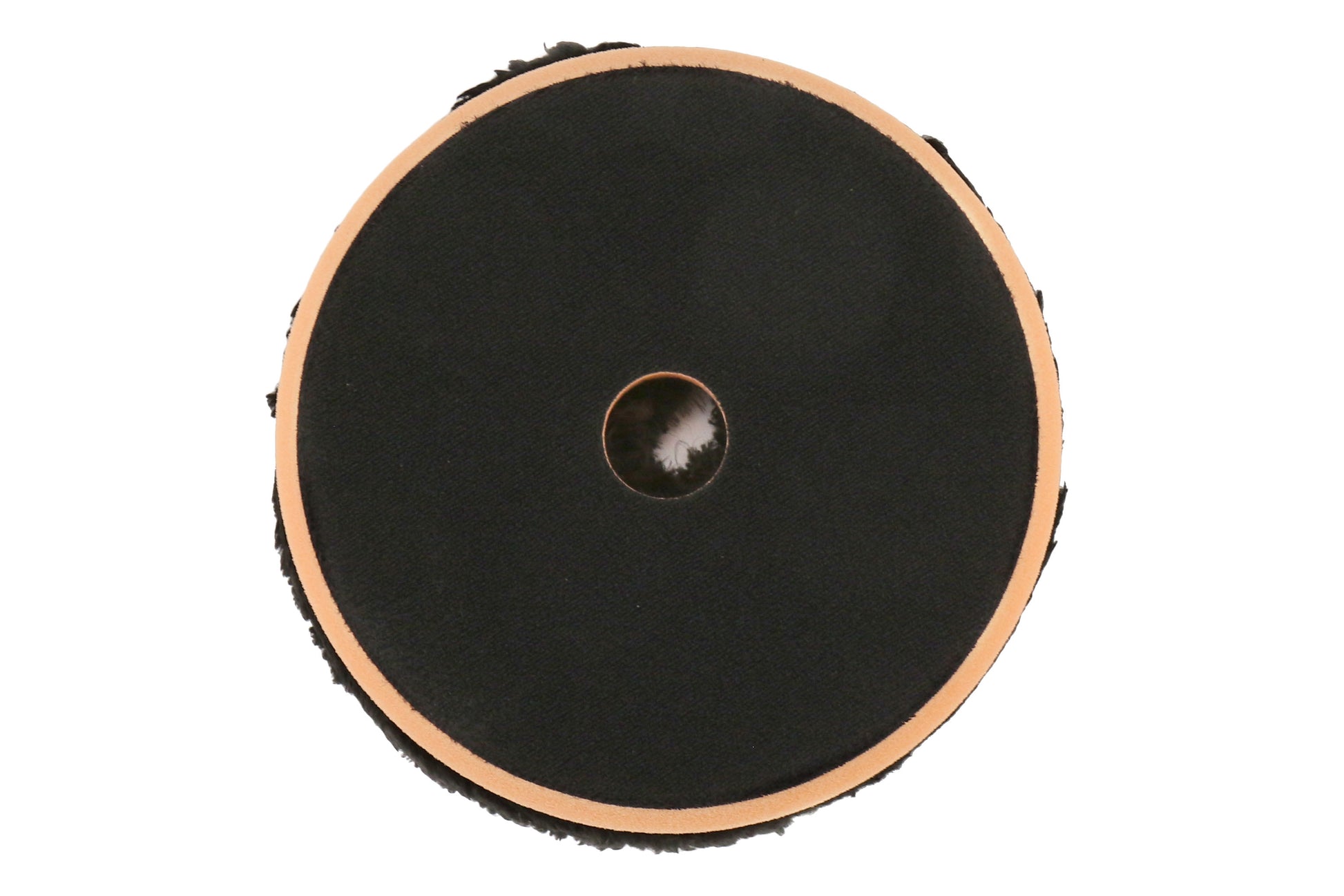 CHEBUFX_302_5 Chemical Guys Black Optics Microfiber Orange Cutting Pad,