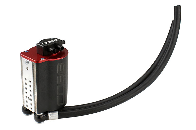 COB811615 COBB Tuning Air Oil Separator Black/Red - 2002-2007 Subaru WRX / 2004-2007 STI,