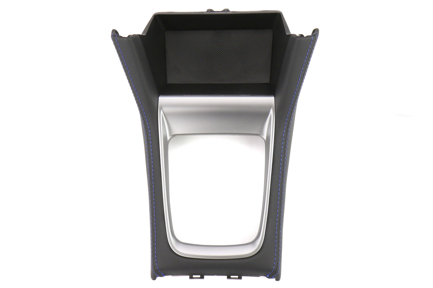 SUB92121VA322 Subaru OEM JDM Shifter Console with Blue Stitching - 2015+ WRX CVT,