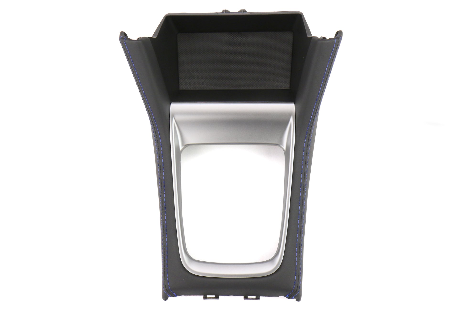 SUB92121VA322 Subaru OEM JDM Shifter Console with Blue Stitching - 2015+ WRX CVT,