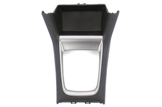 SUB92121VA322 Subaru OEM JDM Shifter Console with Blue Stitching - 2015+ WRX CVT,
