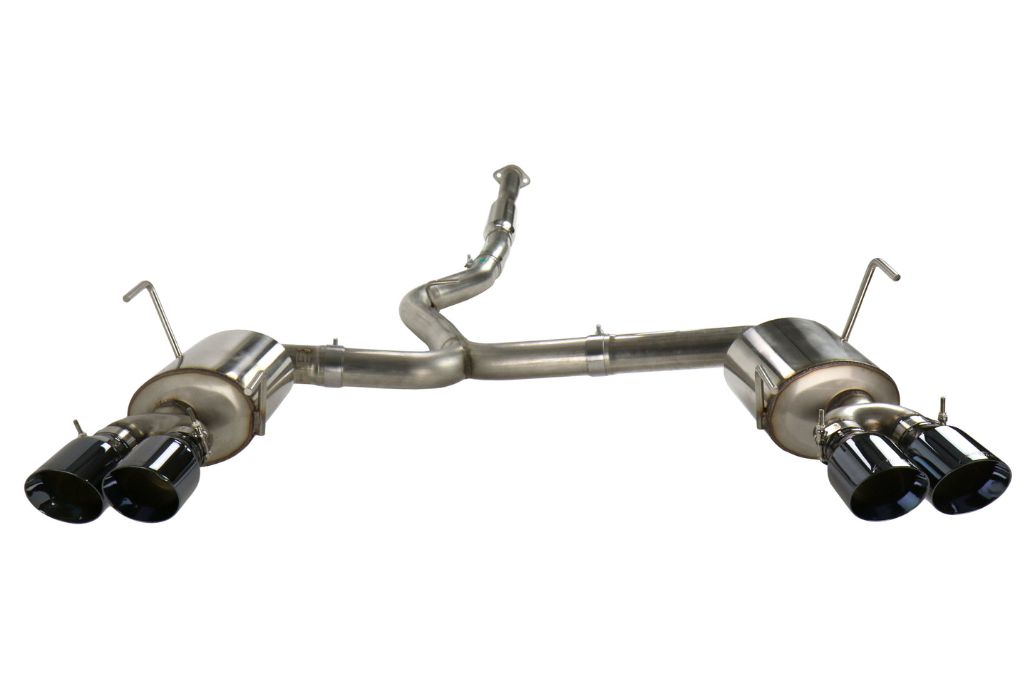 AWE3015-43108 AWE Touring Edition Exhaust Diamond Black Quad Tips (102mm) - 2015+ STI,