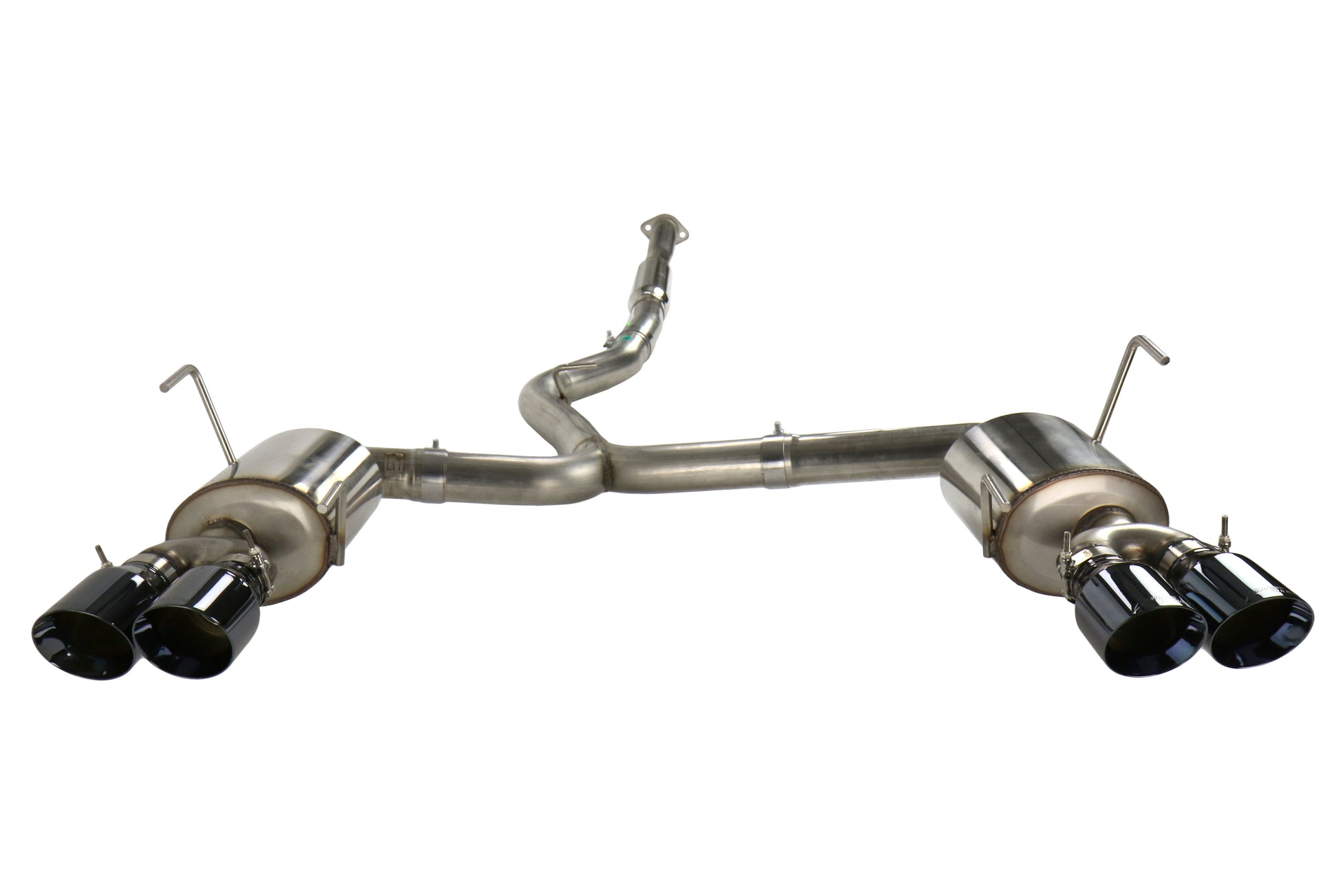 AWE3015-43108 AWE Touring Edition Exhaust Diamond Black Quad Tips (102mm) - 2015+ STI,