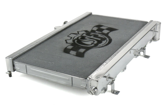 CSF3076O CSF Racing Radiator w/ Built-in Oil Cooler and Sandwich Plate - Subaru WRX/STi Manual 2002-2007,